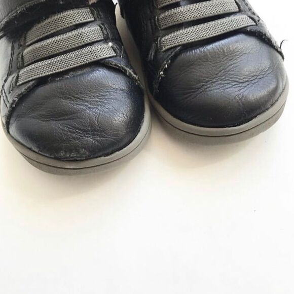 Tucker + Tate black faux lace leather shoes GUC 4W - Picture 3 of 5